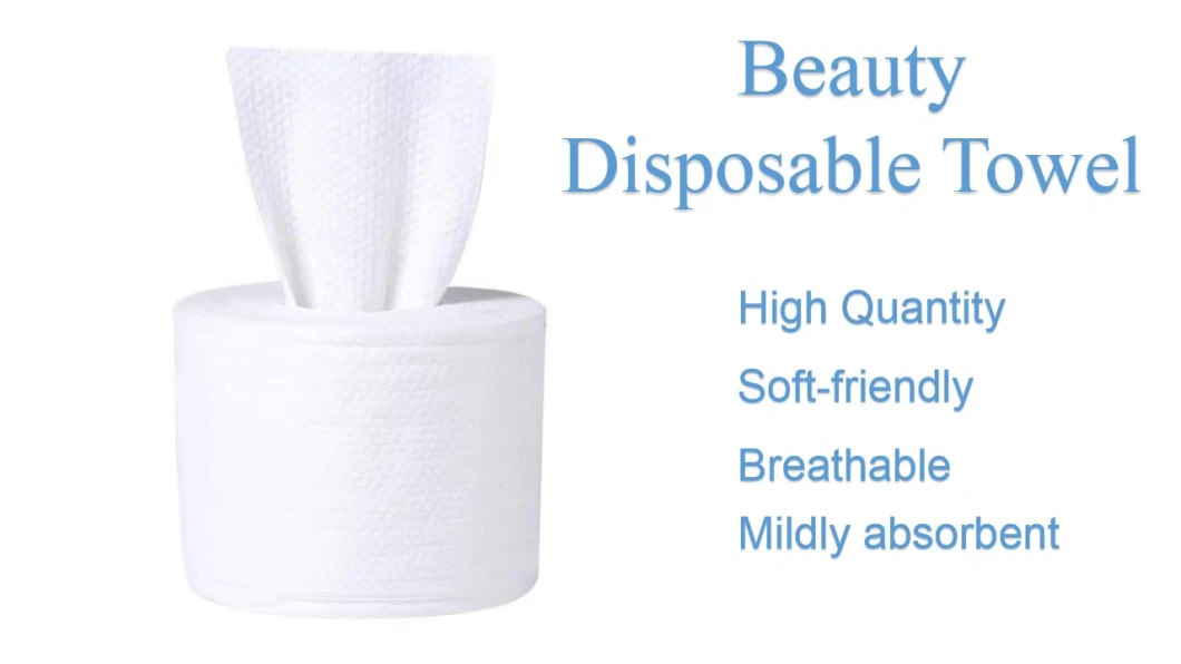 Disposable Cotton Facial Towel Soft Towel Face Wiping Towel Pure Cotton Tissue